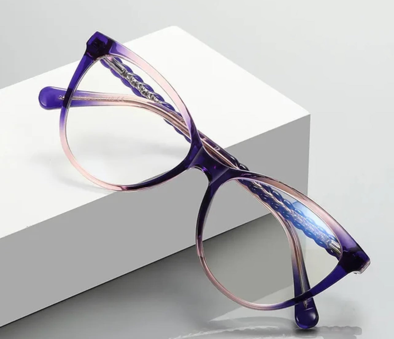13Cat Eyeglasses Women Colorful Anti Blue Ray PFD2136